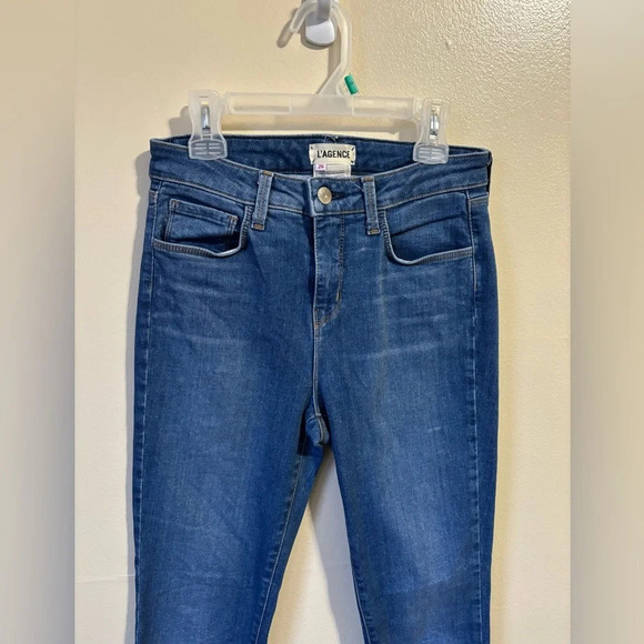 L’AGENCE Margot Jean Skinny High Rise Light Vintage Size 26 - Picture 13 of 15